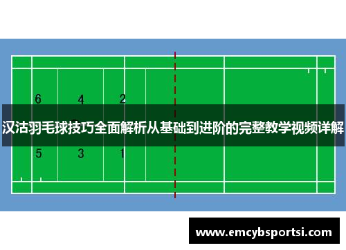 汉沽羽毛球技巧全面解析从基础到进阶的完整教学视频详解